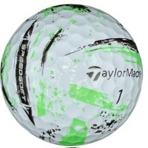 TaylorMade SpeedSoft Ink pelotas de golf, mix colores (azul, verde, naranja, rosa)