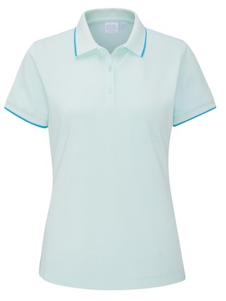 PING Viviana Tipped polo de mujer, seaspray