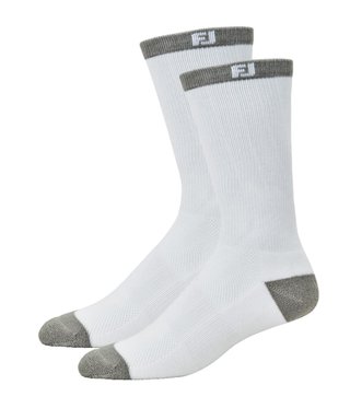 FootJoy ProDry Crew Junior calcetines, blanco