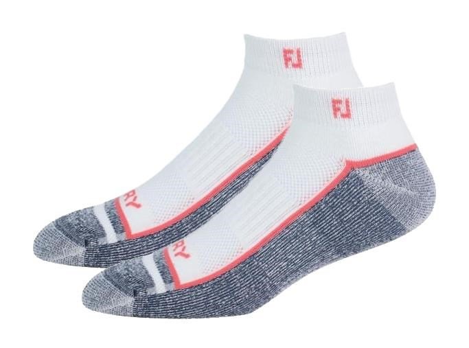 FootJoy ProDry Sport calcetines, blanco/rojo/azul marino