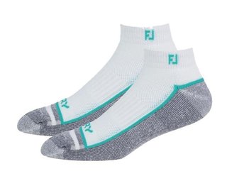 FootJoy ProDry Sport calcetines de hombre, blanco/sea glass/carbón