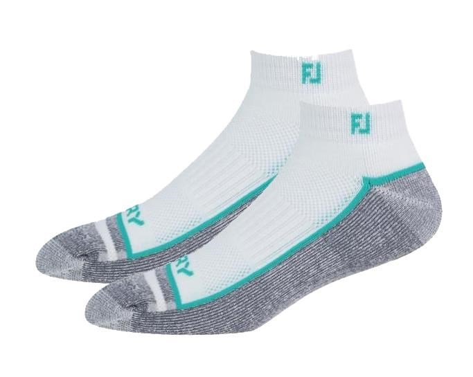 FootJoy ProDry Sport calcetines de hombre, blanco/sea glass/carbón