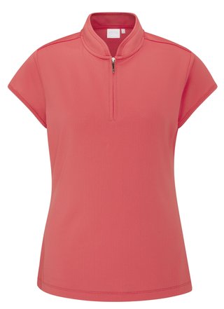 PING Evetta Jacquard polo de mujer, paradise pink