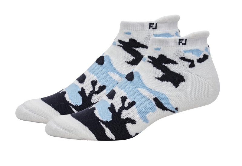 FootJoy ProDry Roll-Tab calcetines, blanco camo