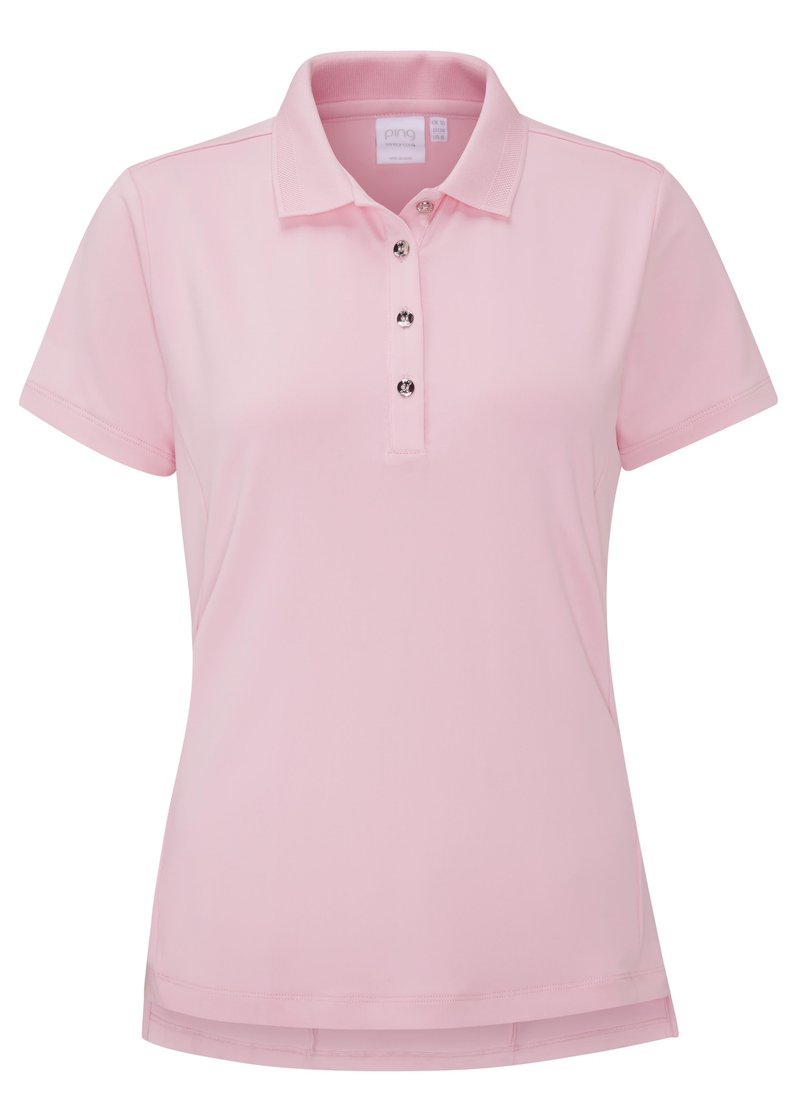 PING Sedona polo de mujer, tickled pink