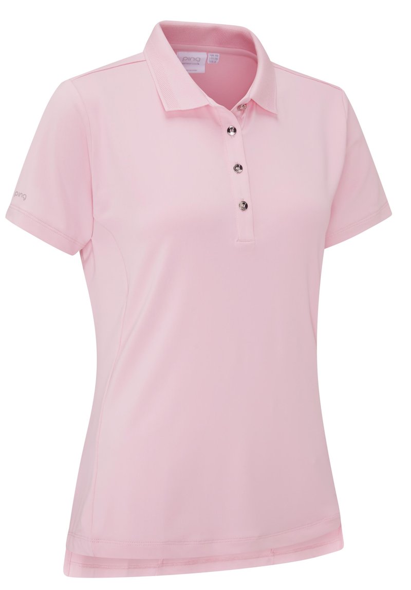 PING Sedona polo de mujer, tickled pink