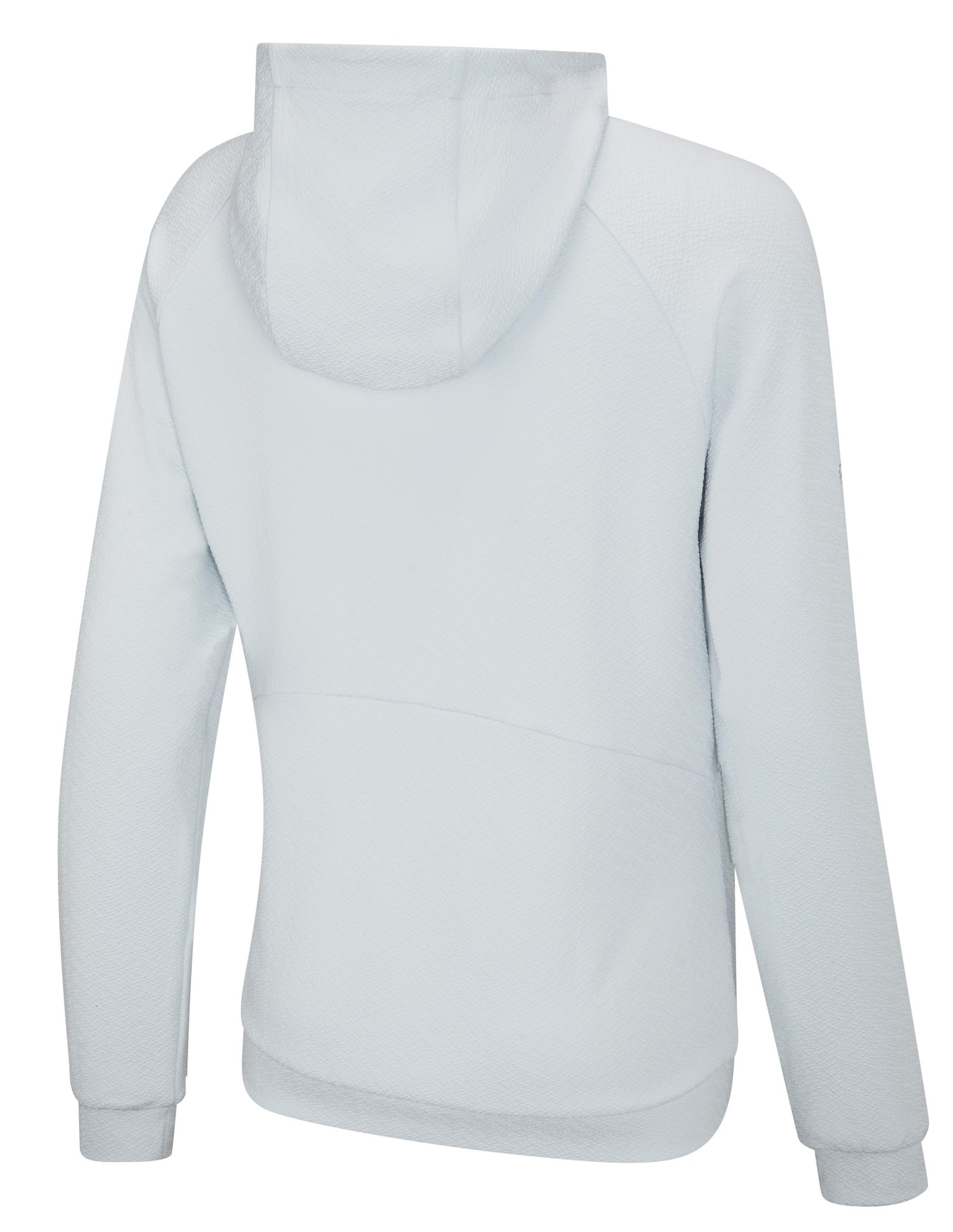 PING Rhona Textured sudadera con capucha de mujer, gris suave