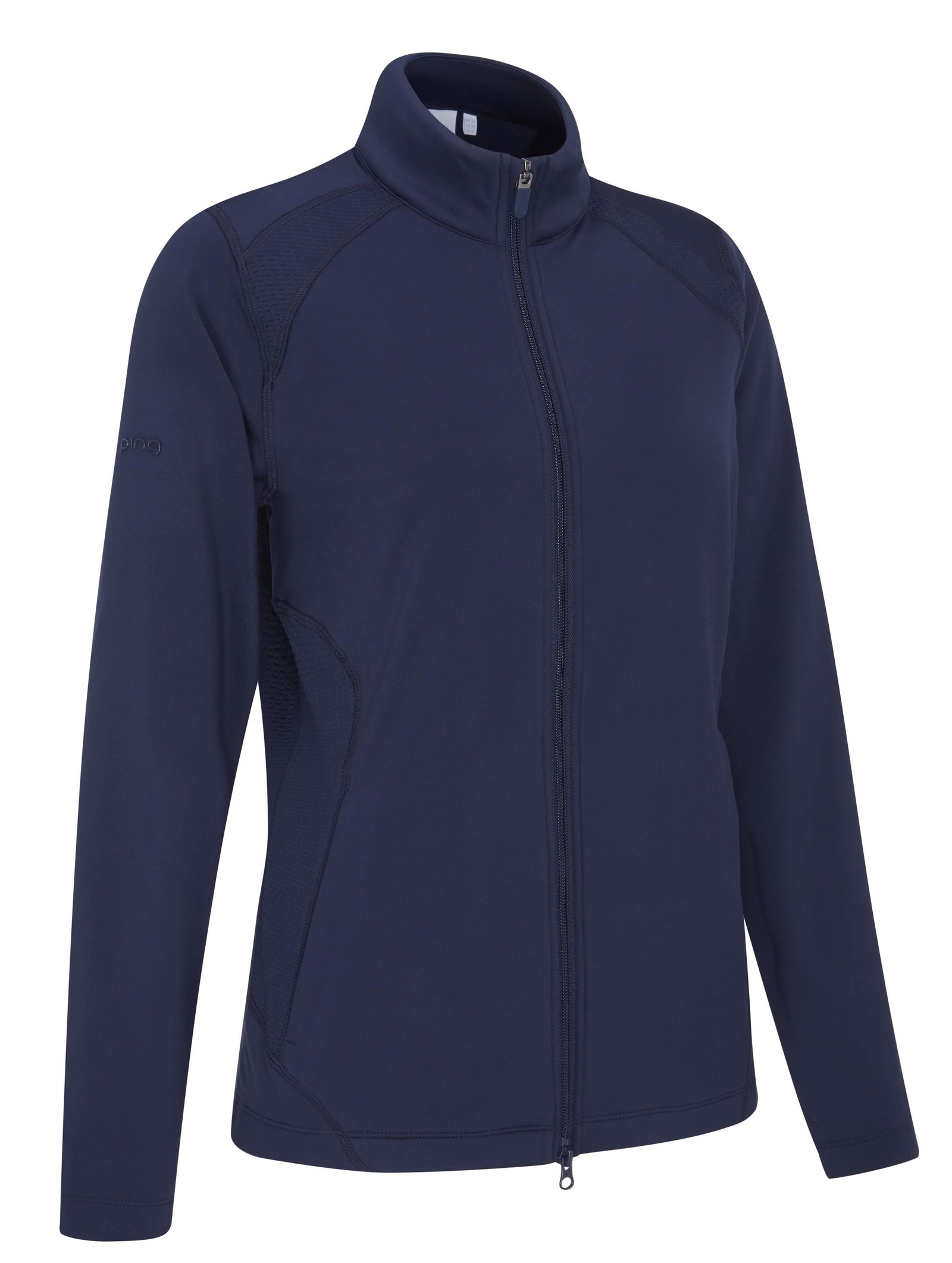 PING Eda Lightweight Full Zip chaqueta de mujer, azul marino