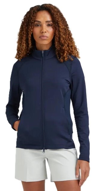 PING Eda Lightweight Full Zip chaqueta de mujer, azul marino