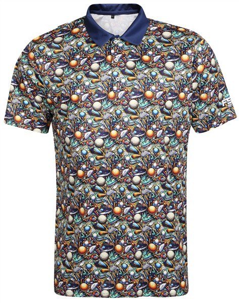 Fashion Sports Wear Bergen polo de hombre, navy/green