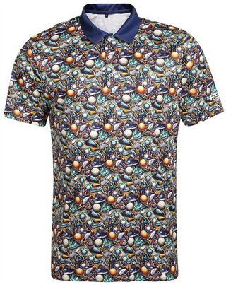 Fashion Sports Wear Bergen polo de hombre, navy/green