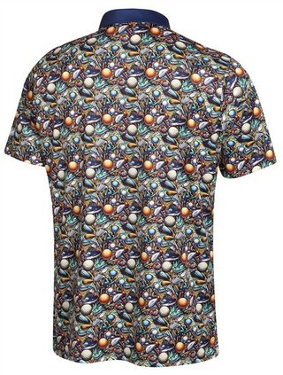 Fashion Sports Wear Bergen polo de hombre, navy/green