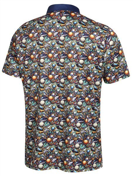 Fashion Sports Wear Bergen polo de hombre, navy/green