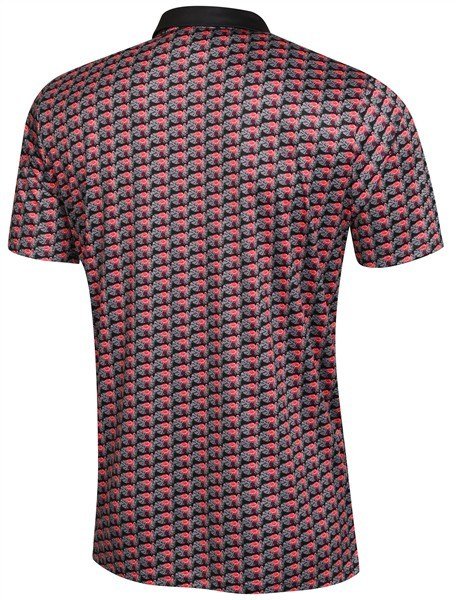 Fashion Sports Wear Nairobi polo de hombre, negro/rosa