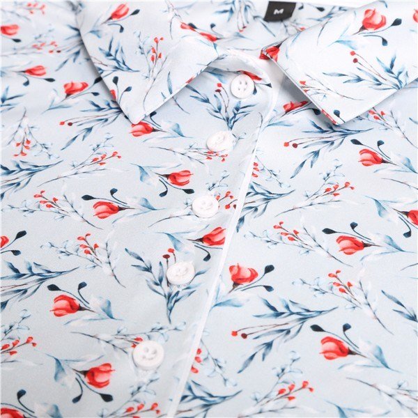 Fashion Sports Wear Malaga polo de mujer, gris/rojo