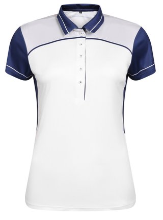 Fashion Sports Wear Accra polo de mujer, blanco