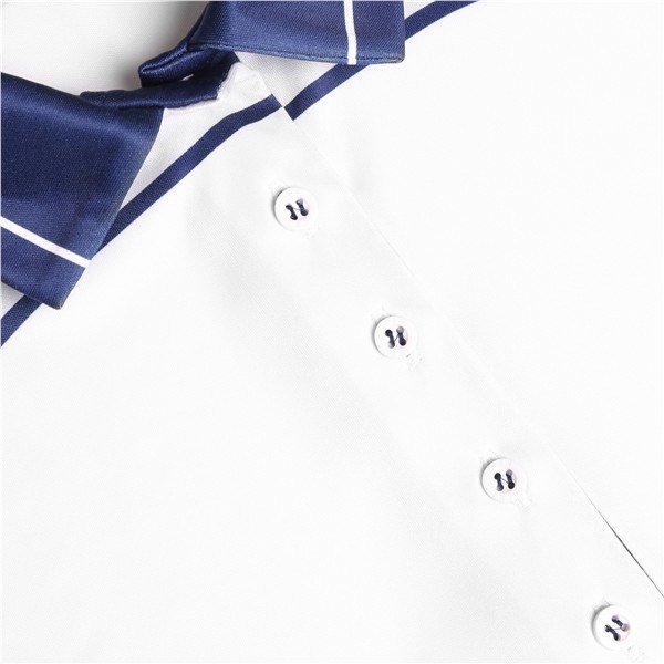 Fashion Sports Wear Accra polo de mujer, blanco