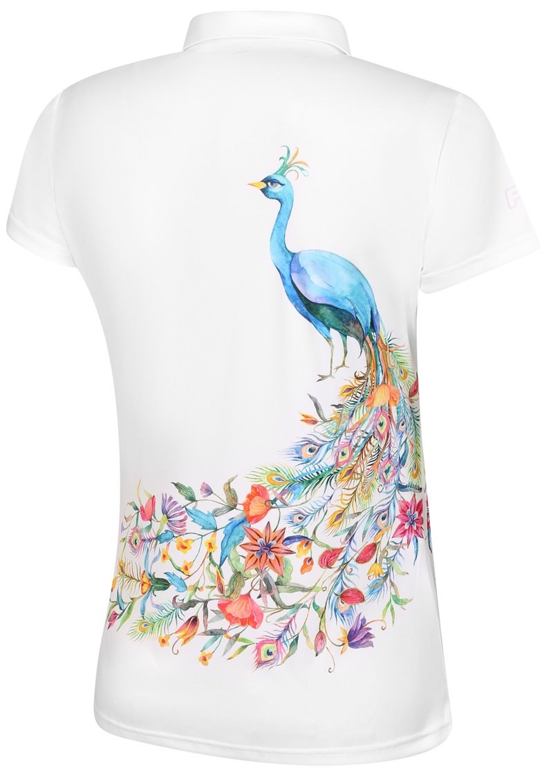 Fashion Sports Wear Valencia polo de mujer, blanco