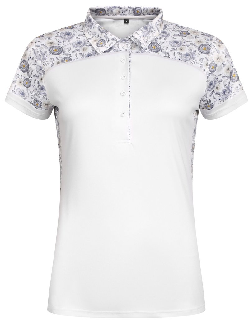 Fashion Sports Wear Valdivia polo de mujer, blanco
