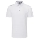 PING Claude Camo Mesh polo de hombre, blanco