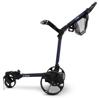 MGI E-Boost hybrid golf trolley 2026 eléctrico, azul marino mate