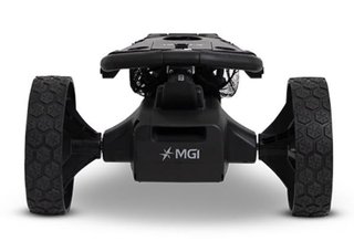 MGI E-Boost hybrid golf trolley 2026 eléctrico, azul marino mate