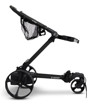 MGI E-Boost hybrid golf trolley 2026 eléctrico, azul marino mate