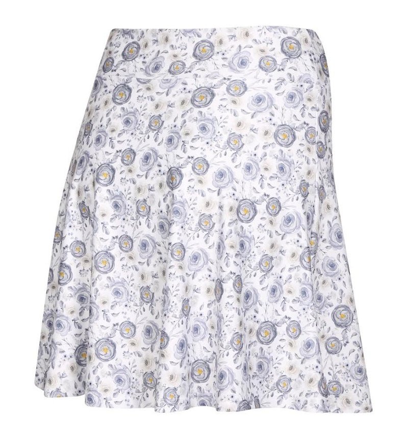 Fashion Sports Wear Goma falda pantalón de mujer, gris