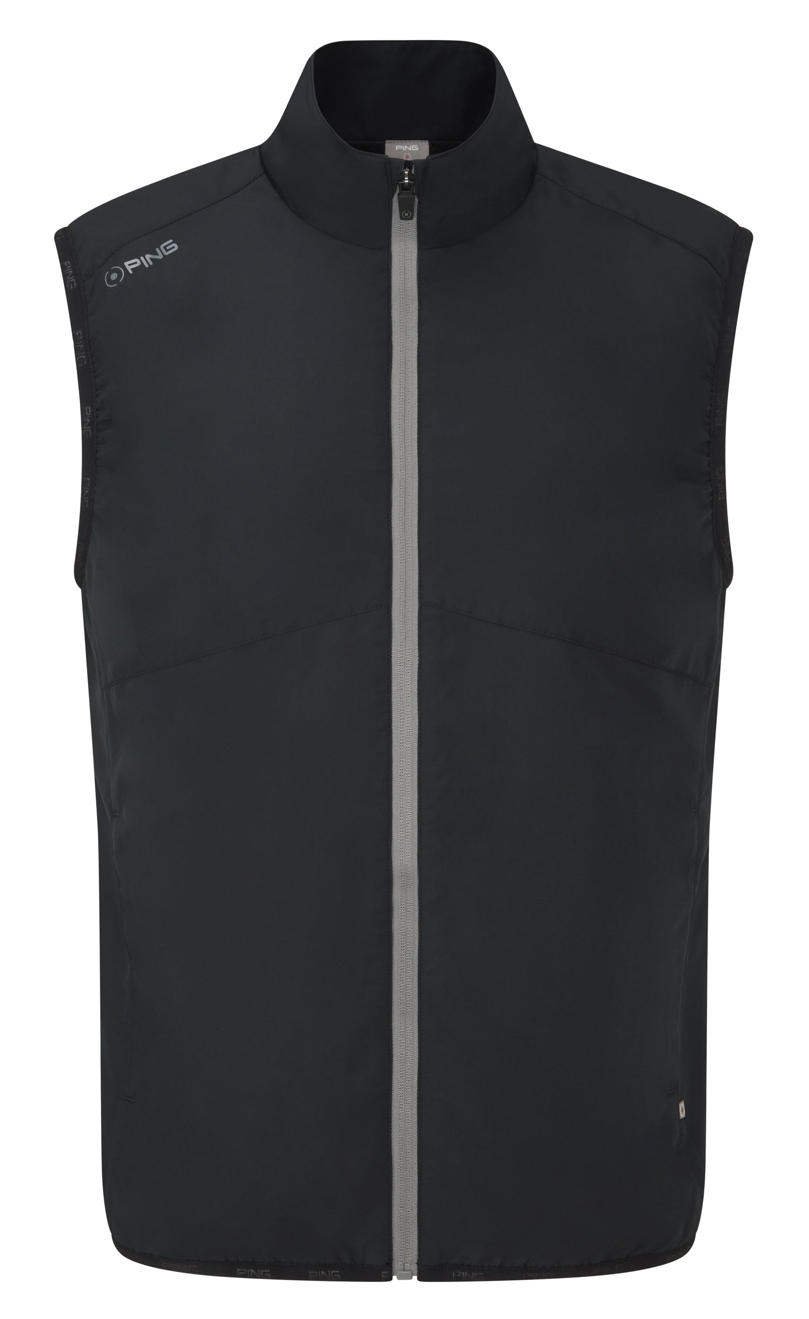 PING Burford chaleco de hombre, negro