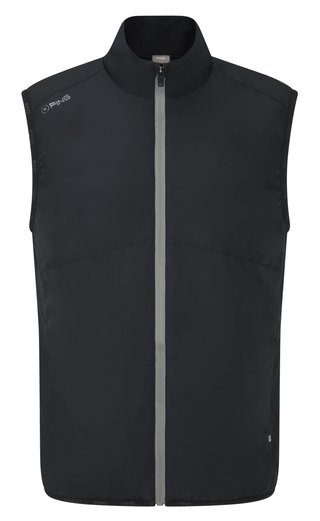 PING Burford chaleco de hombre, negro