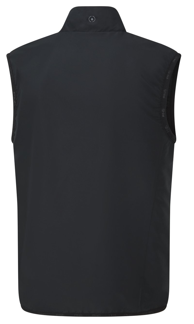 PING Burford chaleco de hombre, negro