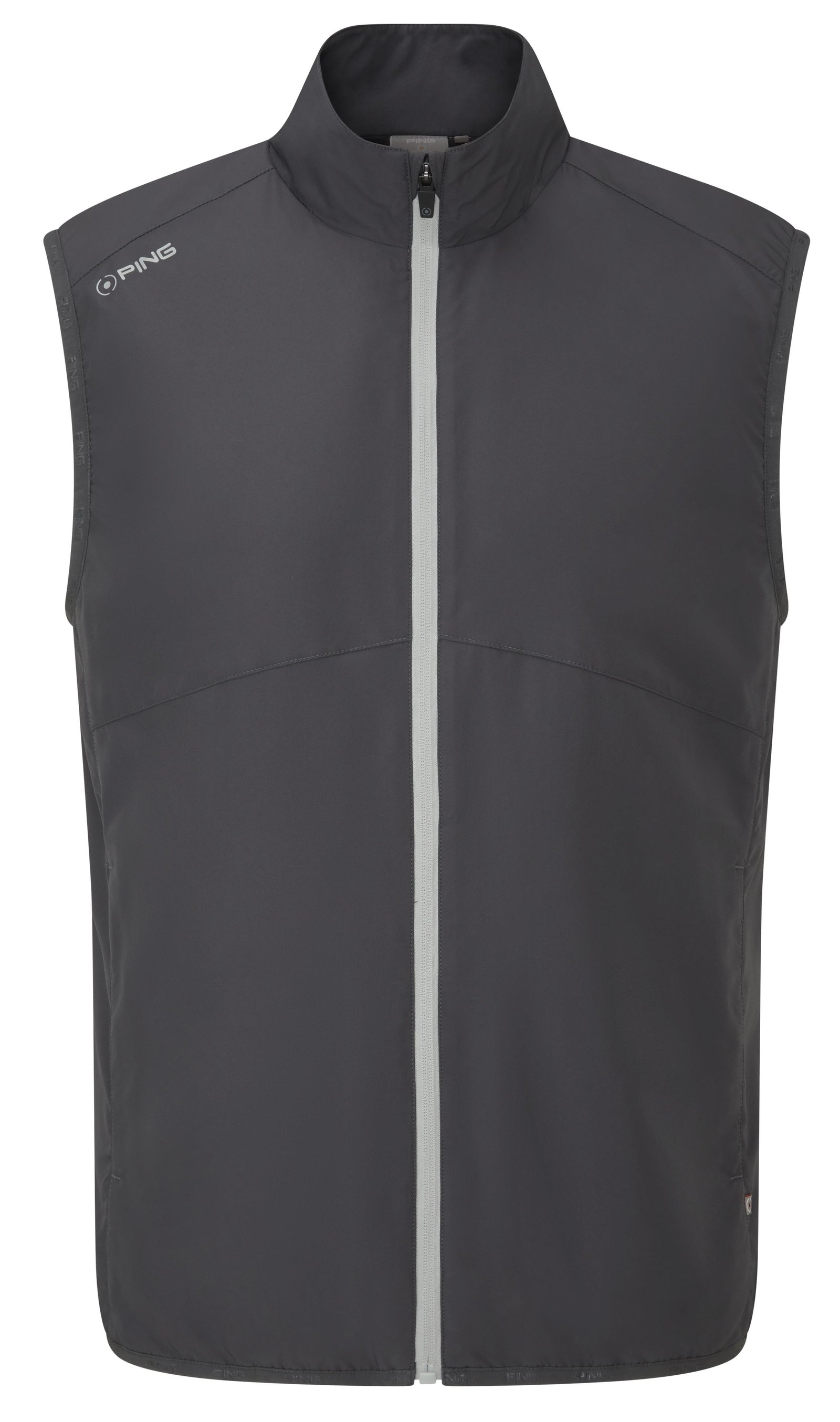 PING Burford chaleco de hombre, asphalt