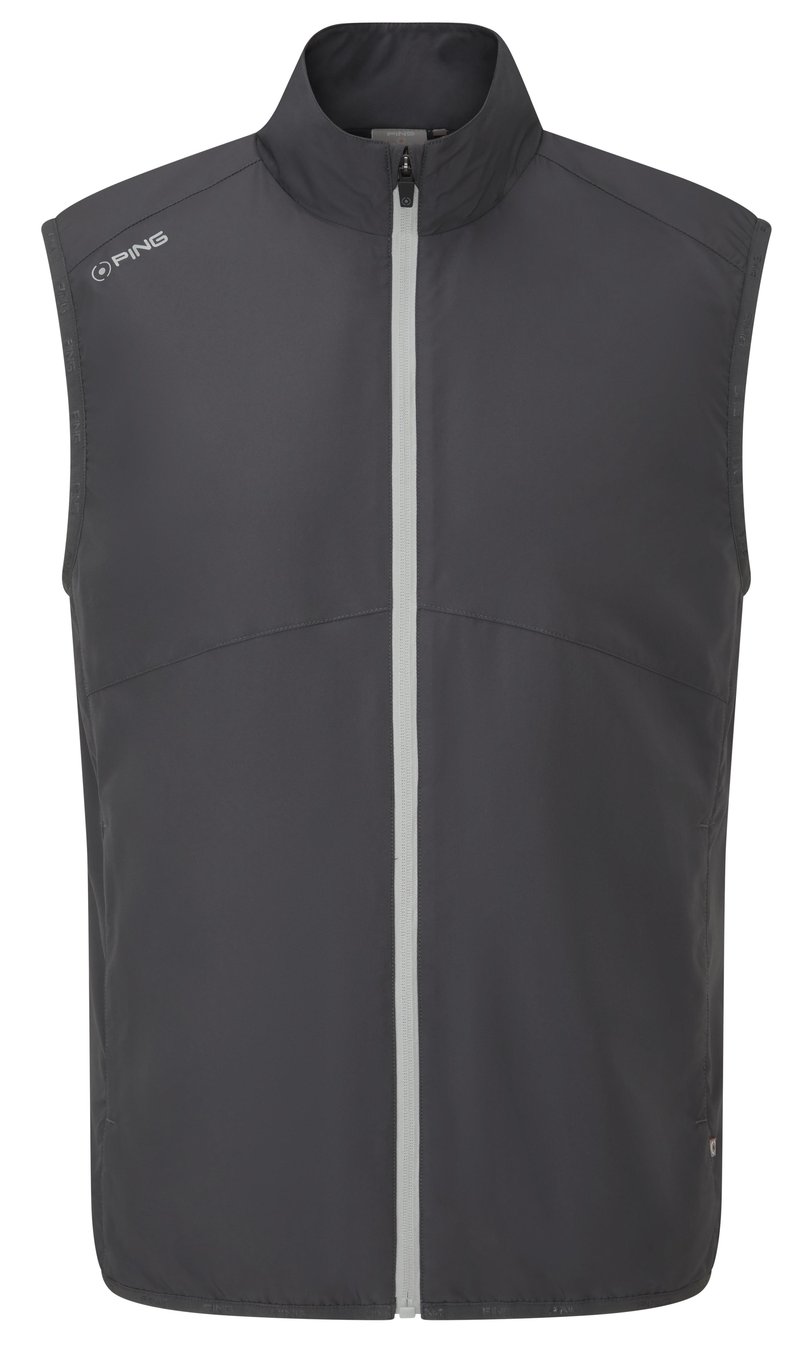 PING Burford chaleco de hombre, asphalt