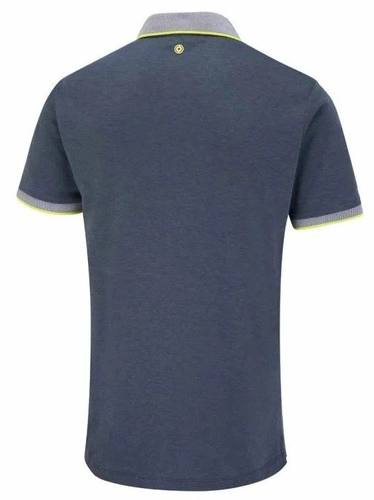 PING Gideon polo de hombre, light navy marl