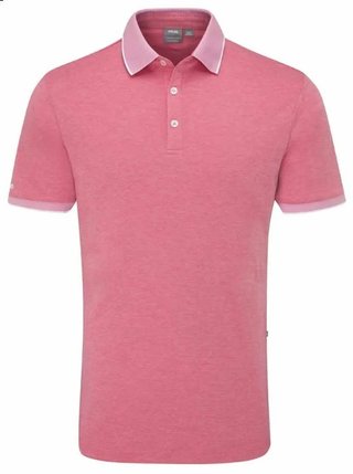 PING Gideon polo de hombre, rhapsody pink marl