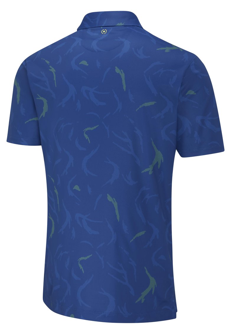 PING Ephron Printed polo de hombre, inky multi