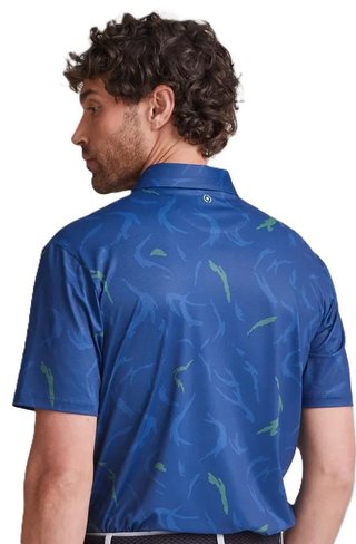 PING Ephron Printed polo de hombre, inky multi