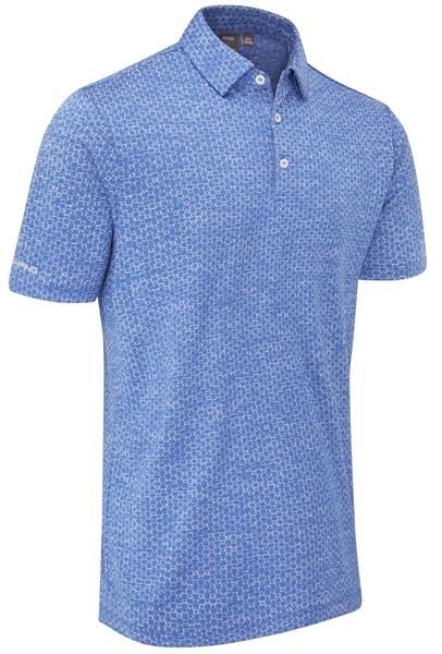 PING Rafe polo de hombre, bright cobalt