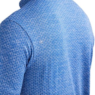 PING Rafe polo de hombre, bright cobalt