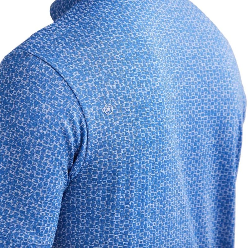 PING Rafe polo de hombre, bright cobalt
