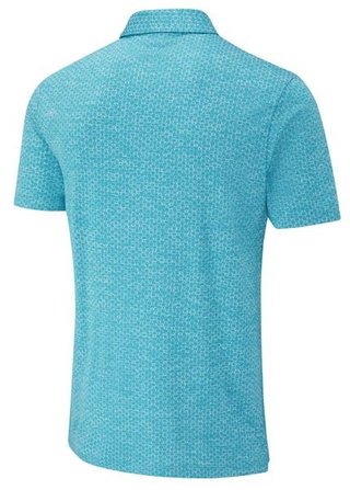 PING Rafe polo de hombre, turquesa