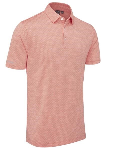 PING Rafe polo de hombre, wild salmon
