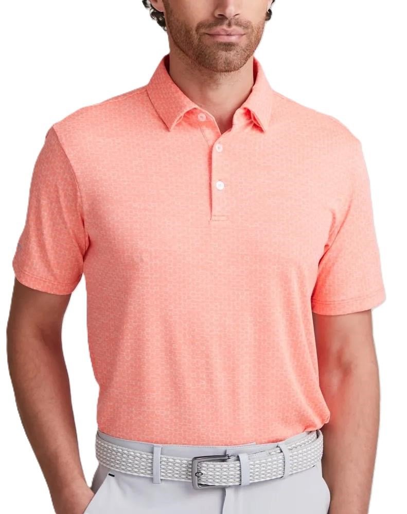 PING Rafe polo de hombre, wild salmon