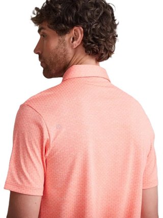 PING Rafe polo de hombre, wild salmon