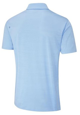 PING Claude Camo Mesh polo de hombre, baltic sea
