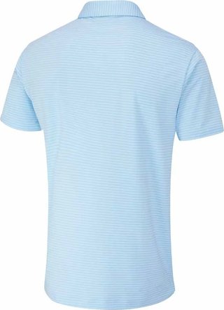 PING Langford polo de hombre, baltic sea/white