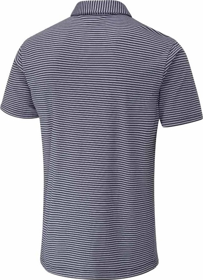 PING Langford polo de hombre, azul marino/blanco