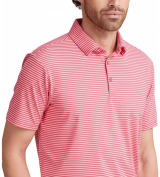 PING Langford polo de hombre, rhapsody/pink white