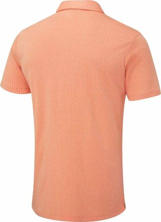 PING Hershel polo de hombre, wild salmon multi