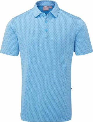 PING Hershel polo de hombre, baltic sea multi
